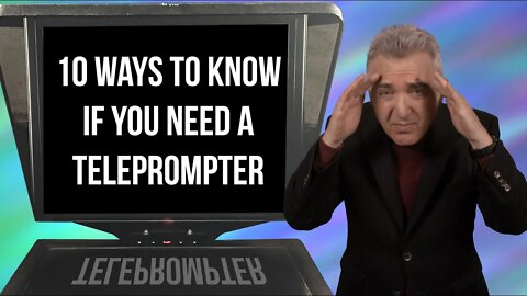 10 ways to know if you should use a teleprompter
