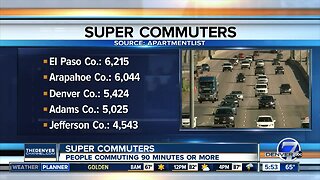 25,000+ people in metro area commute 90 minutes each way