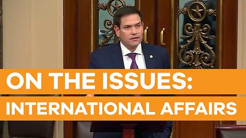 Sen. Marco Rubio Delivers Senate Floor Speech on War Powers Resolution