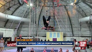 School in Sarasota offers circus performance program