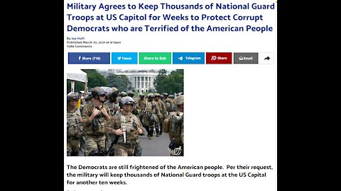 National Guard In D.C 10 More Weeks, Border Crisis Continues, China Genocide