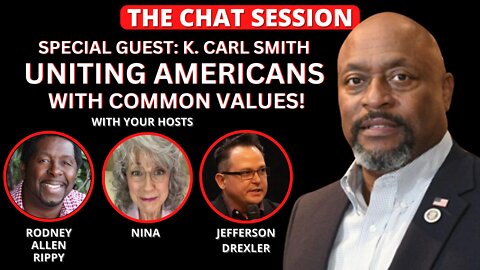 K. CARL SMITH, AUTHOR OF "FREDERICK DOUGLASS REPUBLICANS" INTERVIEW | THE CHAT SESSION