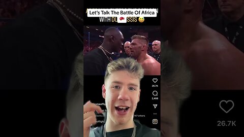 Who You Got In The Battle Of Africa? #Israeladesanya #Dricusduplessis #UFC #MMA #Danawhite