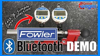 Fowler Bluetooth Demo: Fast & Easy Data Collection!