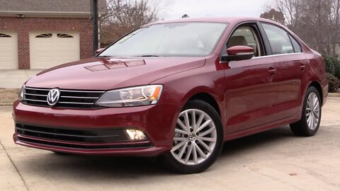 2016 Volkswagen Jetta SEL TSI (1.8t) Start Up, Road Test, and In Depth Review