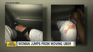 Florida college student says she was briefly held captive by her Uber driver