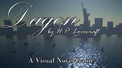 Dagon: by H.P. Lovecraft, A Visual Novel Game - Let's Play!