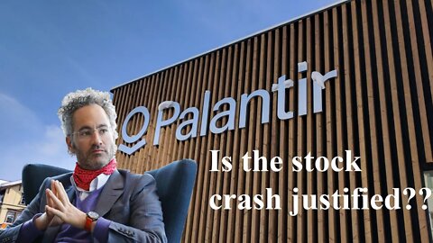 Is the Palantir stock crash justified?? #Palantir #Palantirstock