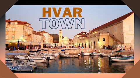 HVAR (Croatia): Episode 1 - Hvar Town Scenes (from Split via fast ferry)