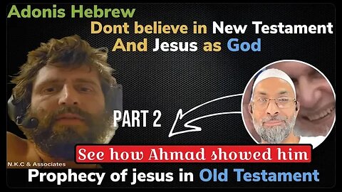 Hebrew adonis dont believe in new testament and david part 2
