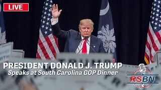 President Donald J. Trump Speaks LIVE At South Carolina GOP Dinner Aug. 5th, 2023 President Trump speaks at South Carolina GOP Silver Elephant Gala.