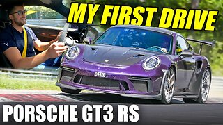 My First Time Driving a Porsche GT3 RS!