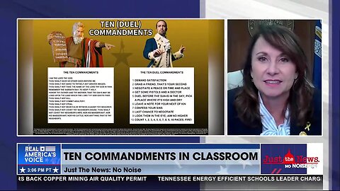 Louisiana AG Murrill unveils new posters displaying Ten Commandments for public school classrooms