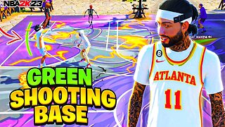NEW GREENLIGHT SHOOTING BASE made my 6'6 UNGUARDABLE on NBA 2K23