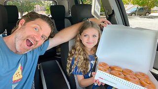 Krispy Kreme Birthday Surprise...
