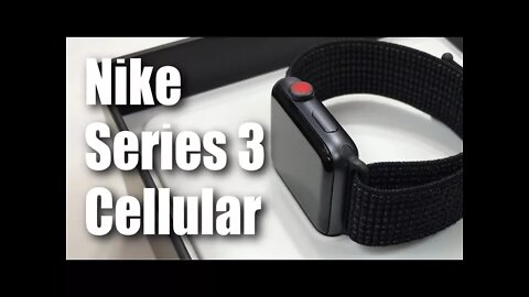 Unboxing the Series 3 Nike Apple Watch with Cellular