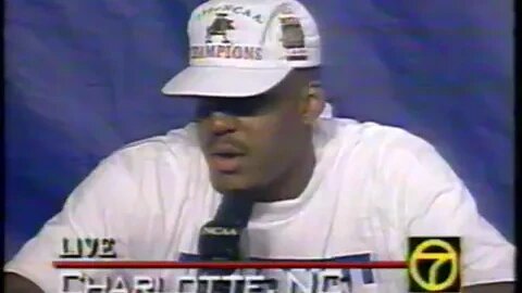 1994 Arkansas Razorbacks Championship Post Game Interviews and Ceremony