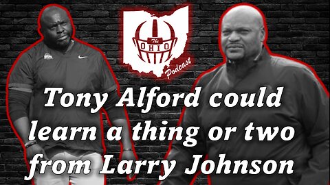 Tony Alford could learn a thing or two from Larry Johnson