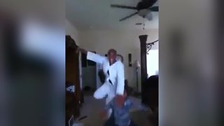 Two Ladies Dance For Camera And Fail Hilariously