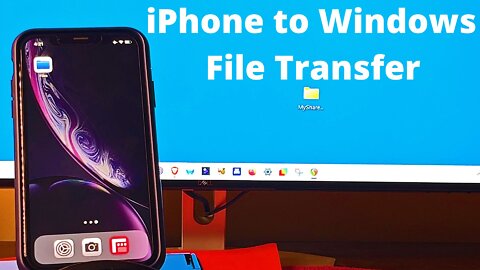 iPhone To Windows file transfer - A step by step tutorial for configuring an SMB network connection