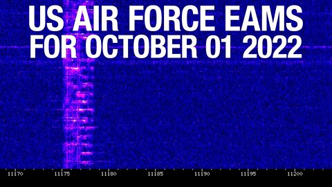 USAF EAMs – October 01 2022 shortwave messages