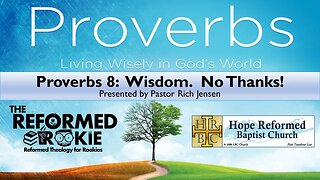 Proverbs 8 Wisdom of God