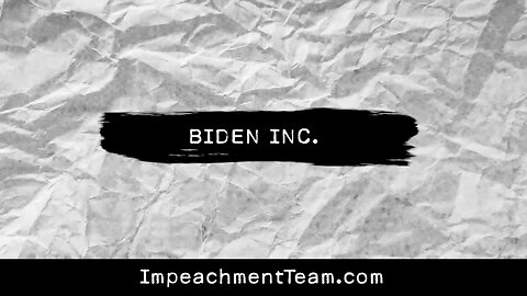 Biden Inc.