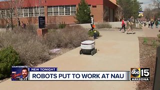Northern Arizona University among first to get food delivery robots