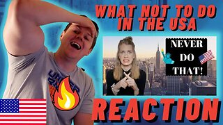 What Not To Do In The USA - IRISH REACTION!!