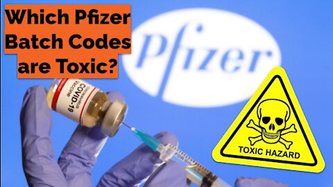Which Pfizer Batch Codes are Toxic? - Craig Paardekooper