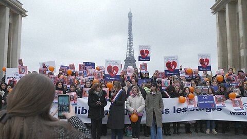 Paris: demonstration in support of hostages held in Gaza |