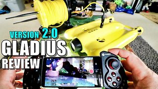 Gladius V2 Underwater ROV Review - Part 1 - [Unboxing, Inspection, Setup, Updating, Pros & Cons]