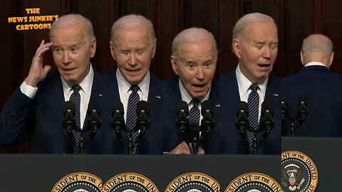 Biden Mumbling Show: "No! I'm serious, think about that..."