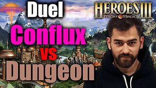 Conflux vs Dungeon | Gluhammer Heroes HotA 3 Multiplayer PL