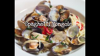 SPAGHETTI VONGOLE /SPAGHETTI AND CLAMS RECIPE