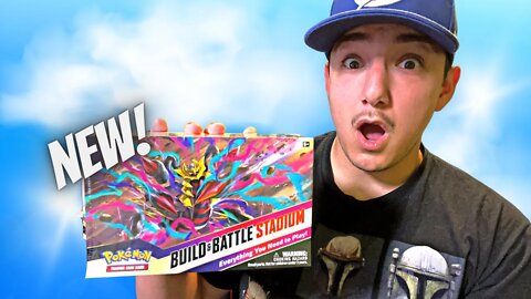 Opening The NEW Pokémon Lost Origin Build & Battle Stadium!