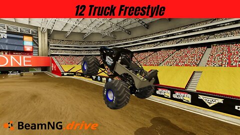 Monster Jam Glendale, AZ 2022 | Monster Tour BeamNG.Drive Monster Jam #beamngdrive #monsterjam