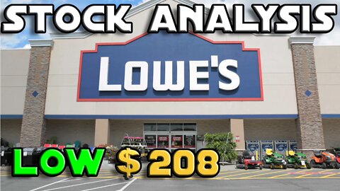 Stock Analysis | Lowe's Inc LOW Update | IT IS BACK UP!!!