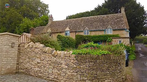 COTSWOLDS Stone Built Village: Bourton on the hill, ENGLAND - Early Morning Walk