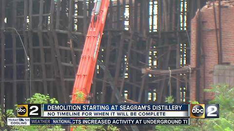 Seagrams Plant in Dundalk to be demolished