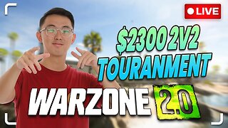 🔴LIVE! $2300 2v2 Recoil Royale Warzone 2 Tourney