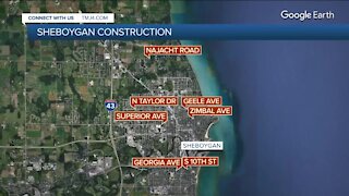 Multiple construction projects taking place in Sheboygan