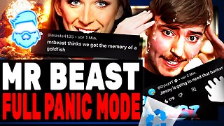 Mr Beast In FULL PANIC MODE Latest Video Has 2 MILLION DISLIKES, He's Deleting Comments, & Banning!