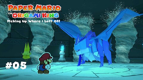 Paper Mario: The Origami King: Picking Up Where I Left Off - Part 5: Water Vellumental Temple
