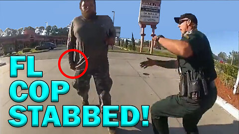 Officer Stabbed Before Shooting Bad Guy On Video! LEO Round Table S07E49d