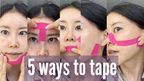 5 Ways To Use Tape For Anti-Aging