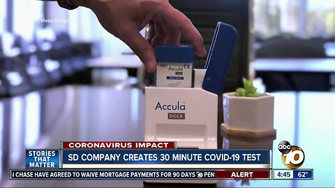 San Diego company gets FDA approval for 30 minute COVID 19 test