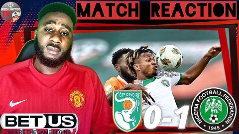 IVORY COAST 0-1 NIGERIA | FAN REACTION | AFRICAN CUP OF NATION 2024 | Ivorian Spice Reacts