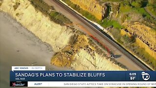 Erosion along bluffs causes concerns for train travel