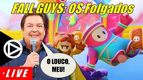 COPA FALL GUYS: Os Folgados! JOGUE COM A GENTE EM LIVE!